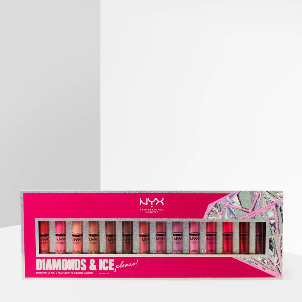 NYX Diamond & Ice please! Butter Gloss Lip Vault